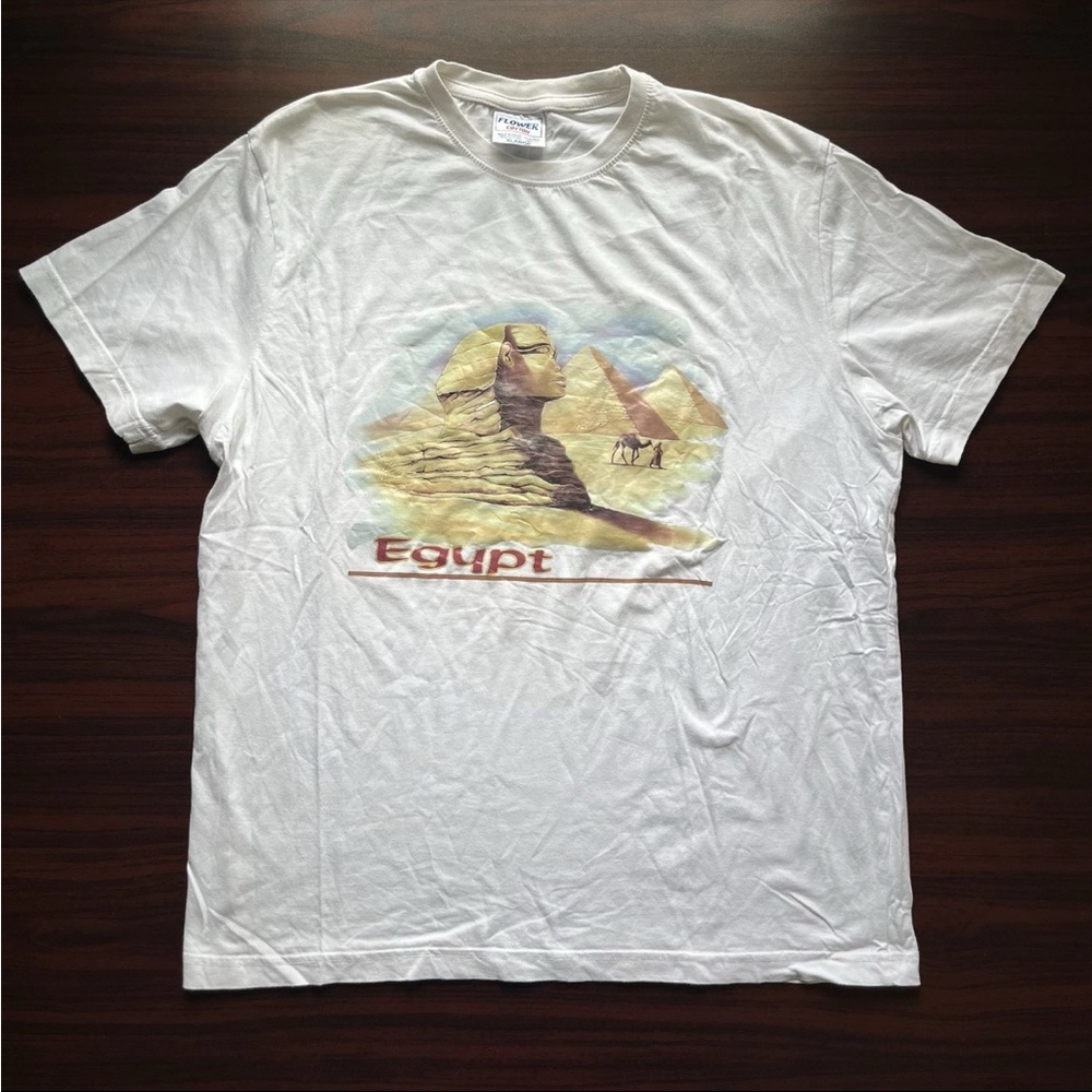 Vintage Made in Egypt Women’s XL Short Sleeve T Shirt Souvenir